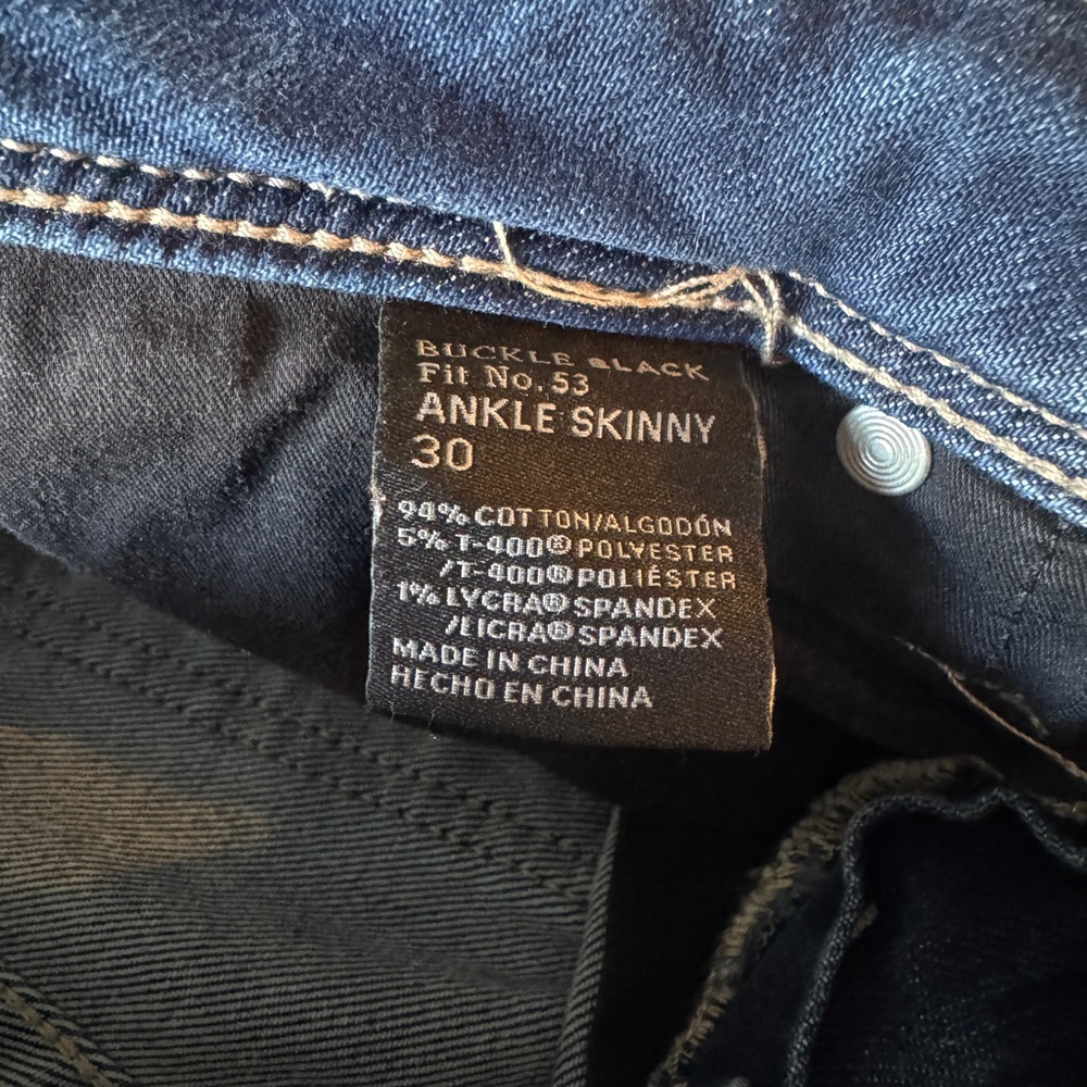 Women’s Buckle Black Fit 53 Jeans - Picture 5 of 6